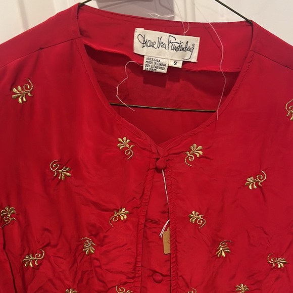 Vintage DVF blouse - Picture 2 of 4